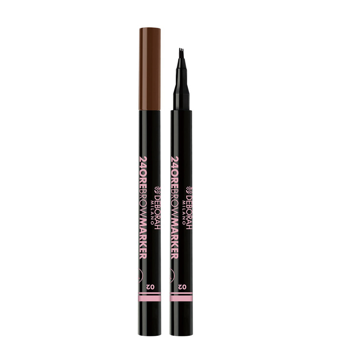 24Ore Brow Marker Matita Sopracciglia 02 Light Brown_DEB8747_Deborah