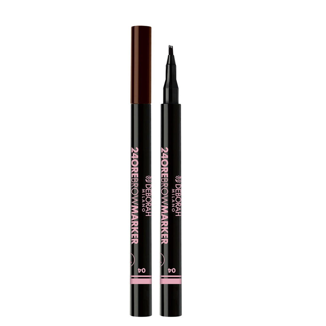 24Ore Brow Marker Matita Sopracciglia 04 Brunette_DEB8749_Deborah