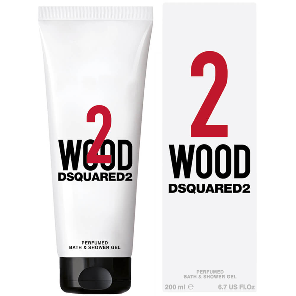 2 Wood Bath & Shower Gel Doccia Schiuma 200 ML_DSQ5E27_Dsquared