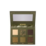 Bare Harmony Palette 6 Ombretti 205 Hidden Green_MES507205_MESAUDA