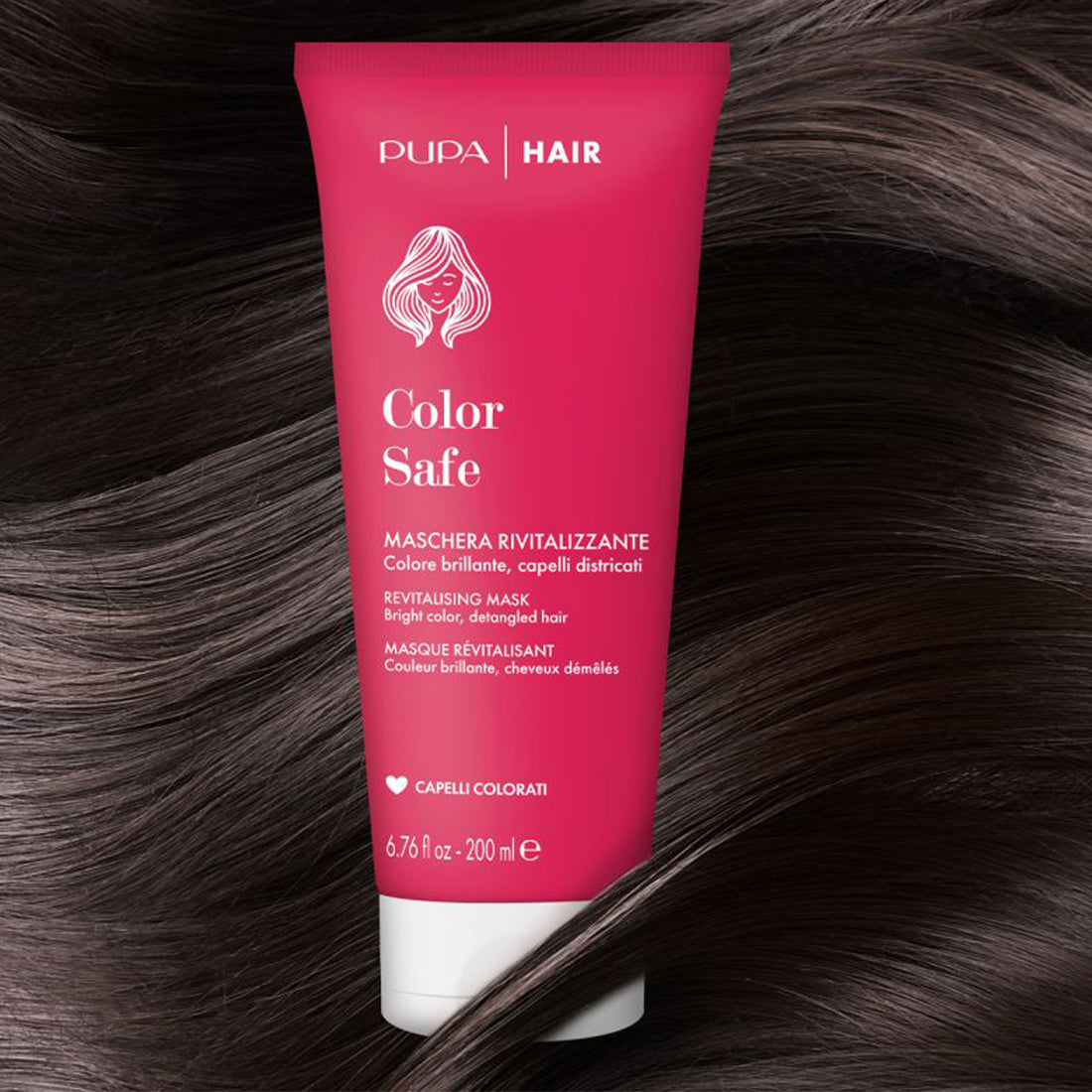 Color Safe Maschera Rivitalizzante Capelli Colorati 200 ML_PUP0T3G12A001_Pupa-2