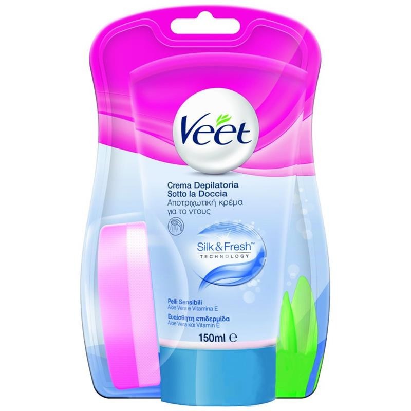 Crema Depilatoria Sotto La Doccia Pelli Sensibili 150 ML_VEE43070_Veet