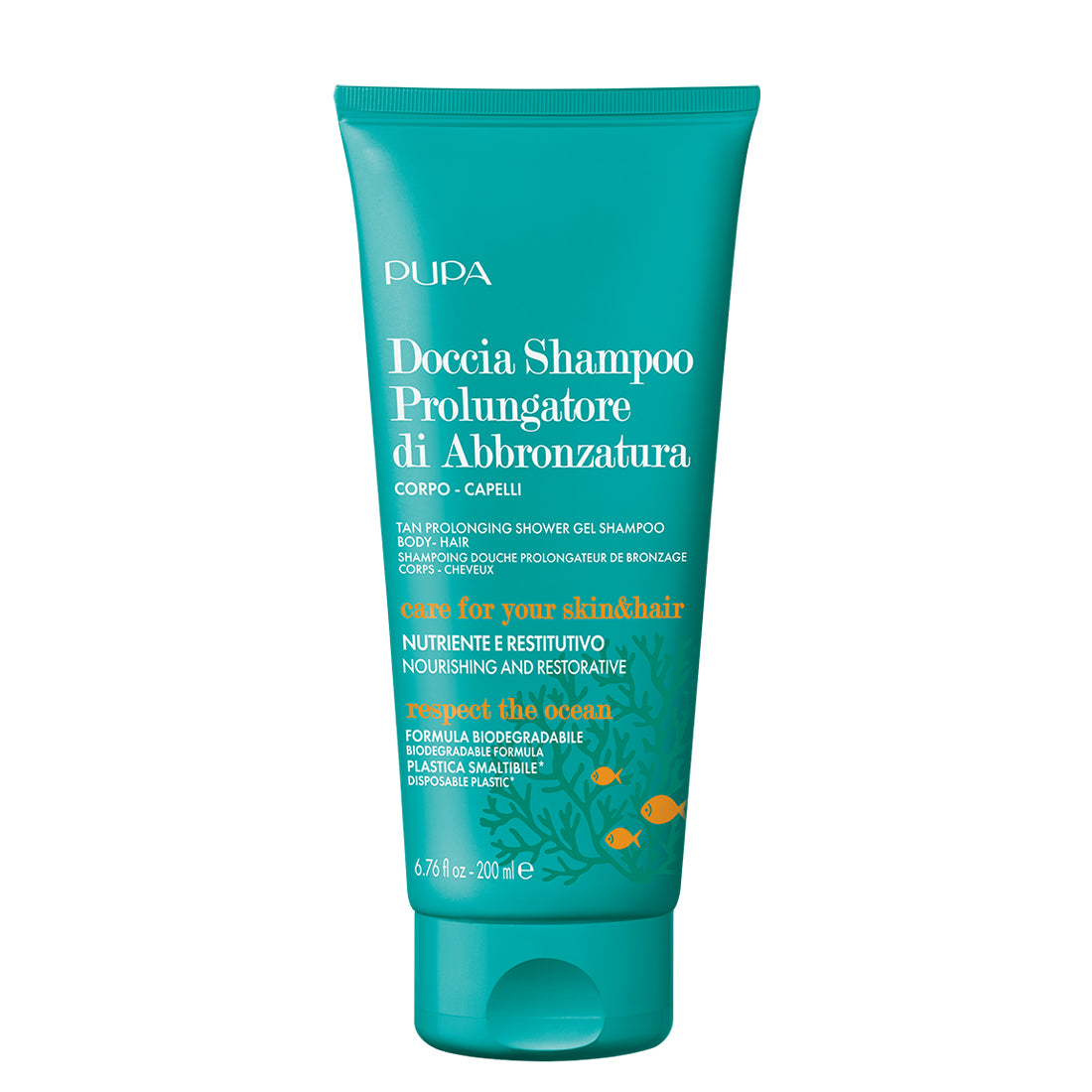 Doccia Shampoo Prolungatore di Abbronzatura Corpo e Capelli 200 ML_PUP2TA108A001_Pupa