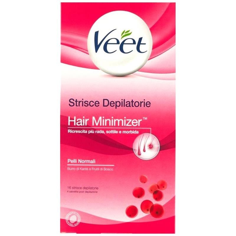 Hair Minimizer Strisce Depilatorie Corpo Pelli Normali 16 PZ_VEE43490_Veet