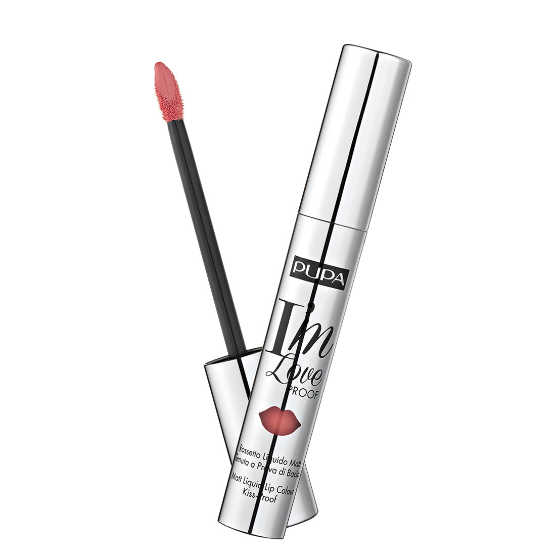I'm Loveproof Rossetto Liquido Matt Tenuta a Prova di Bacio 01 Light Rose_PUP020080A001_Pupa