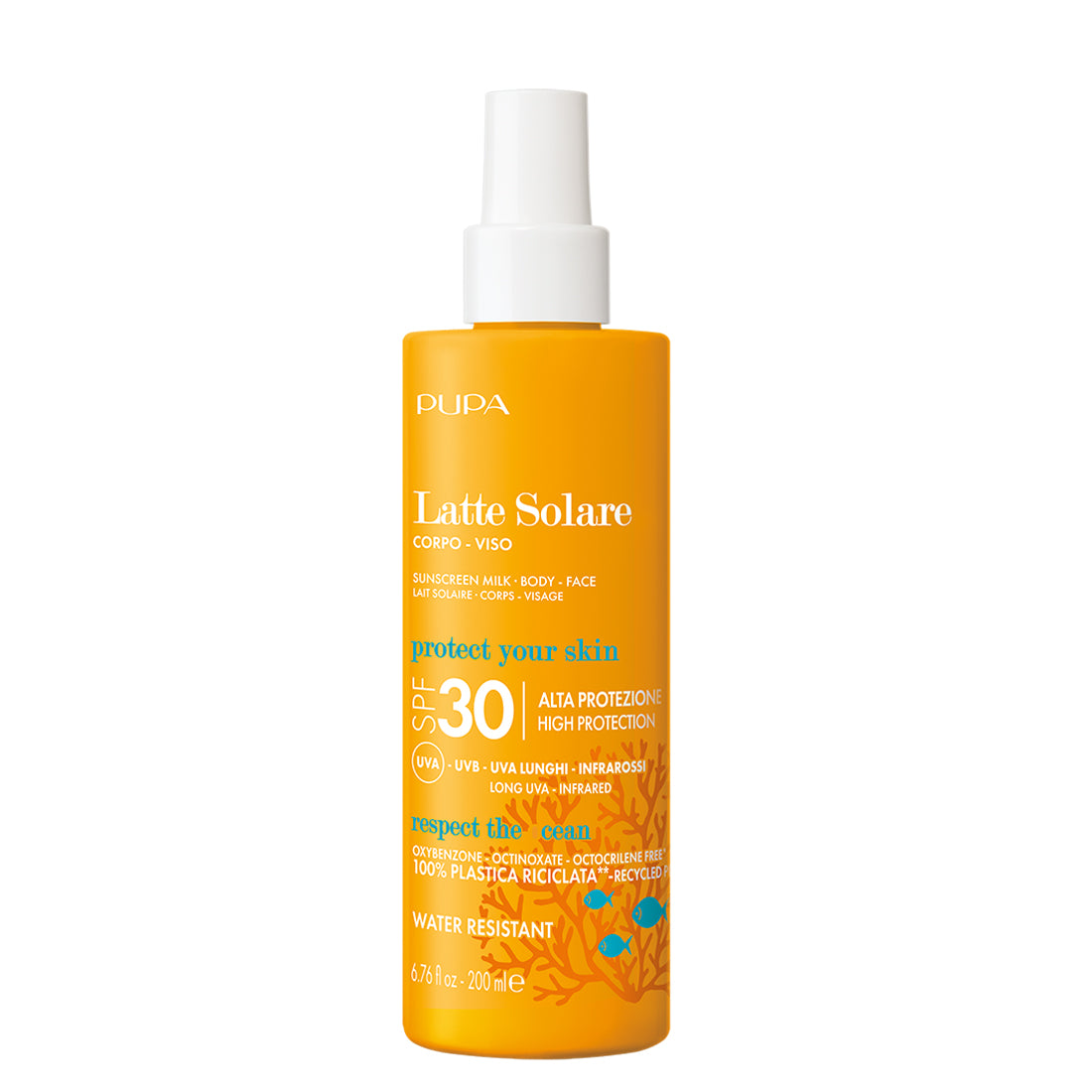 Latte Solare Corpo e Viso 200 ML SPF 30_PUP2TA084B001_Pupa