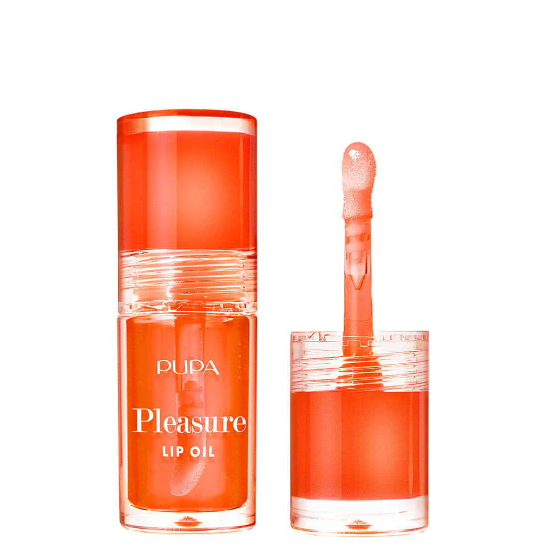 Pleasure Lip Oil Olio-elisir labbra nutriente 002 Exotic Papaya_PUP020144A002_Pupa
