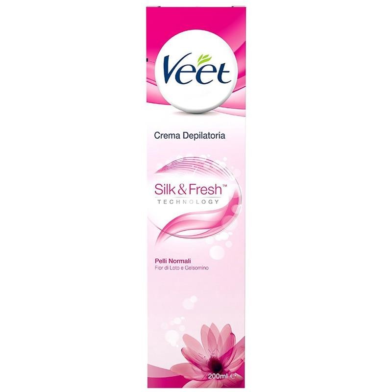 Silk & Fresh Crema Depilatoria Corpo Pelli Normali 200 ML_VEE43032_Veet