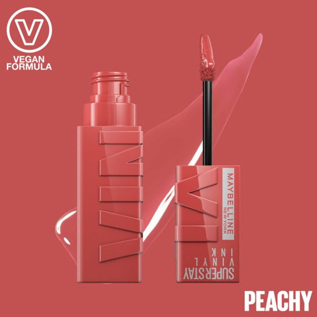 Super Stay Vinyl Ink Rossetto Liquido a Lunga Tenuta Peachy_MAY3420800_Maybelline-3