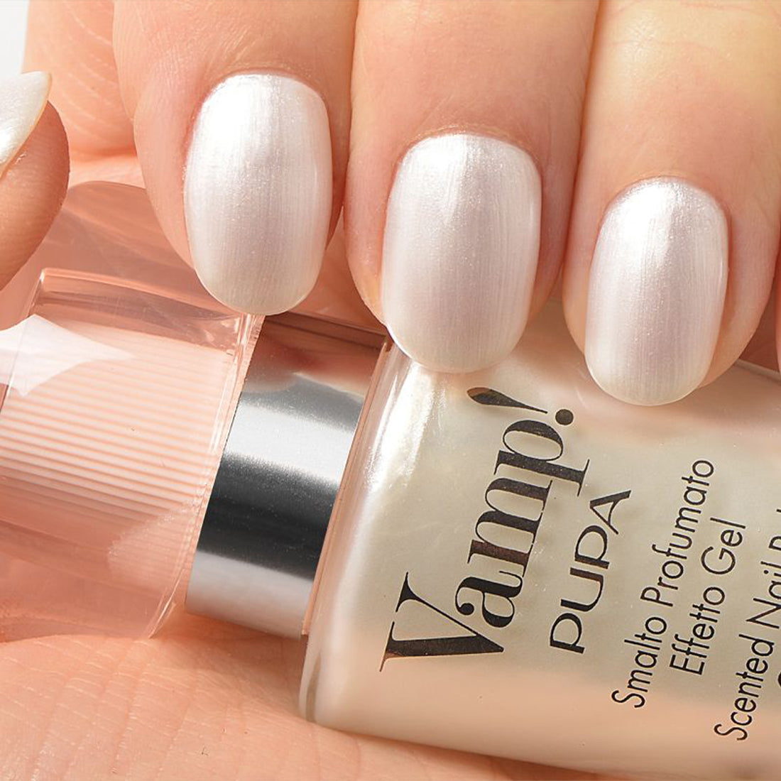 Vamp! Nail Polish Smalto per Unghie Profumato N119 Cotton White_PUP230135A119_Pupa-2