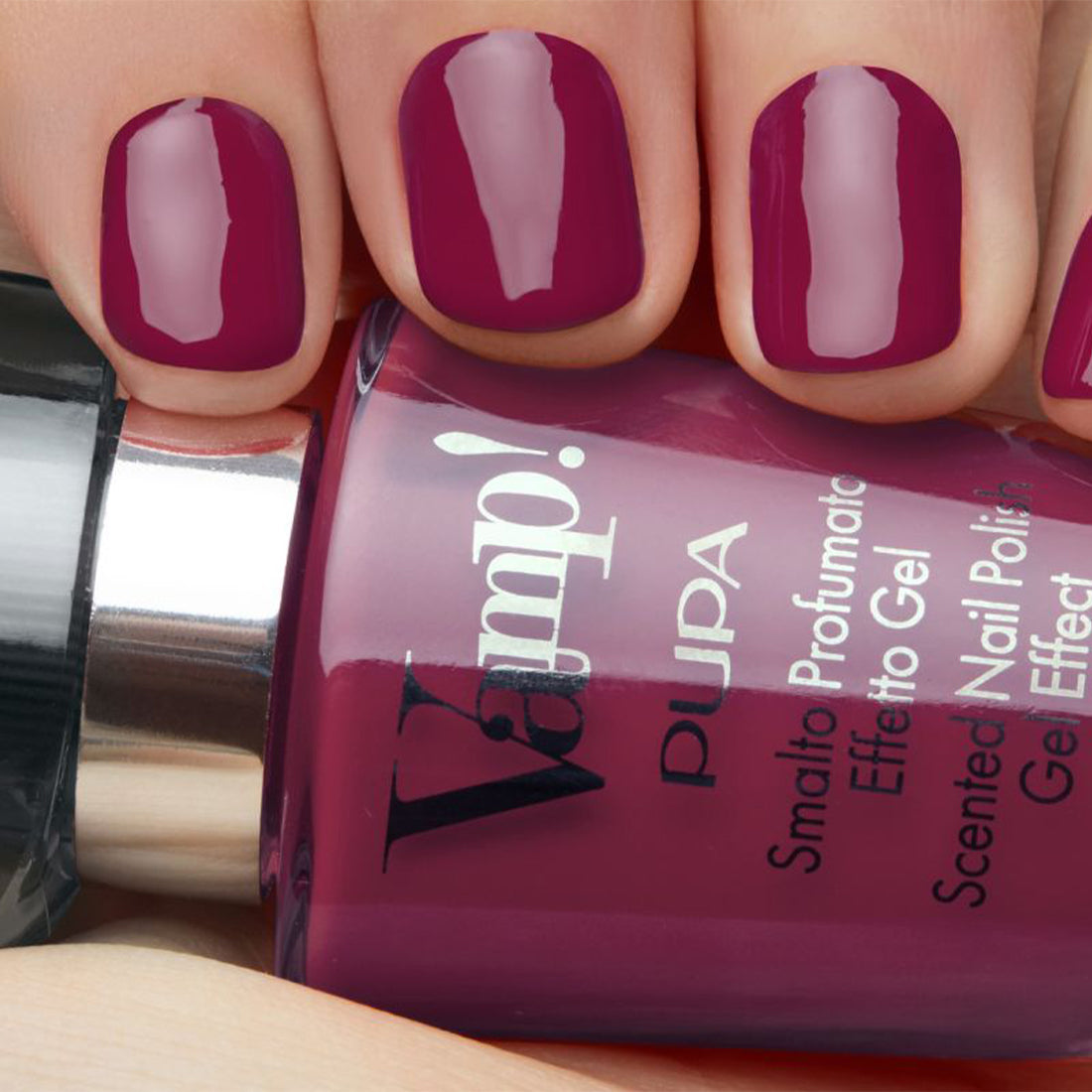 Vamp! Nail Polish Smalto per Unghie Profumato N301 Dirty Pink_PUP230139A301_Pupa-2