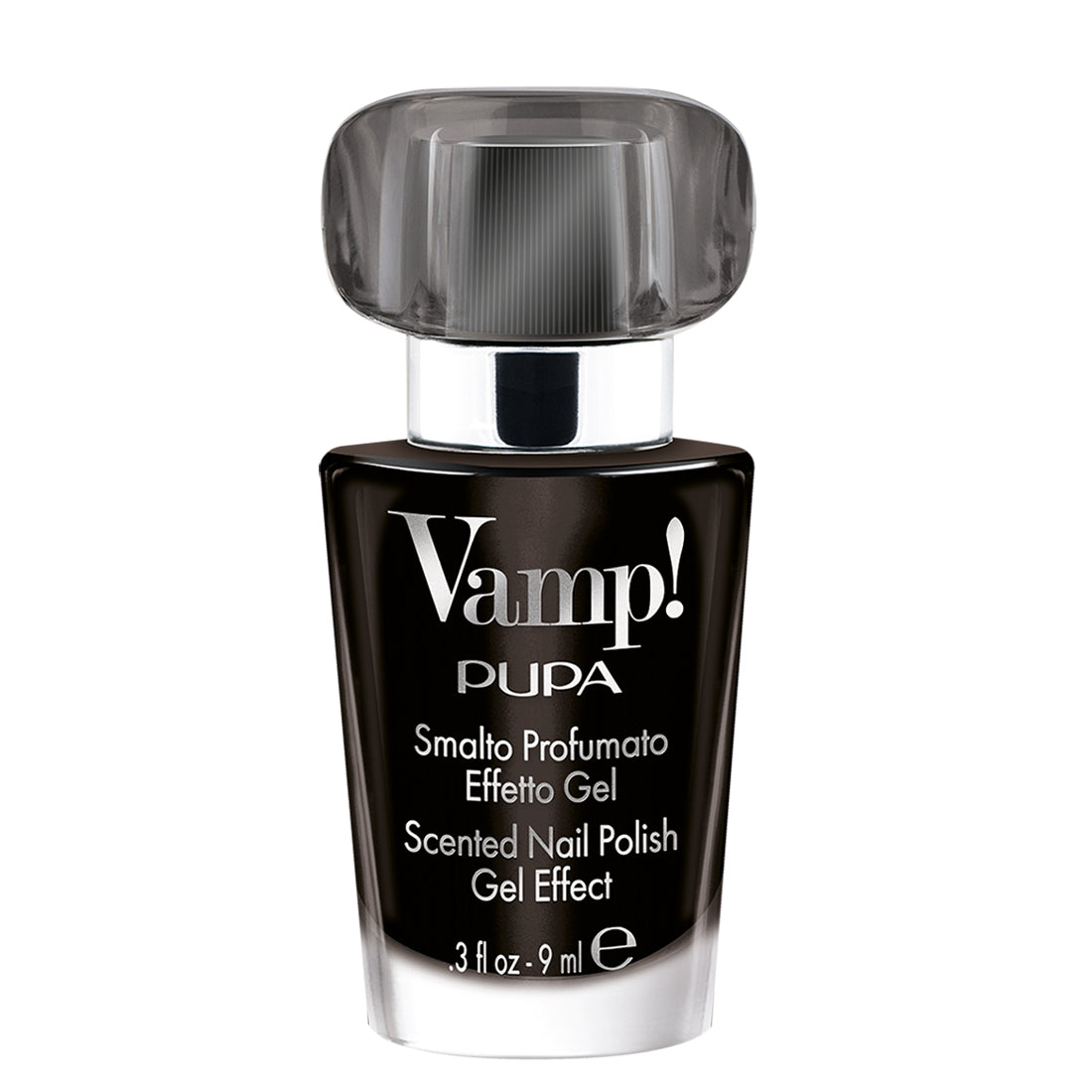 Vamp! Nail Polish Smalto per Unghie Profumato N305 Rock Black_PUP230139A305_Pupa
