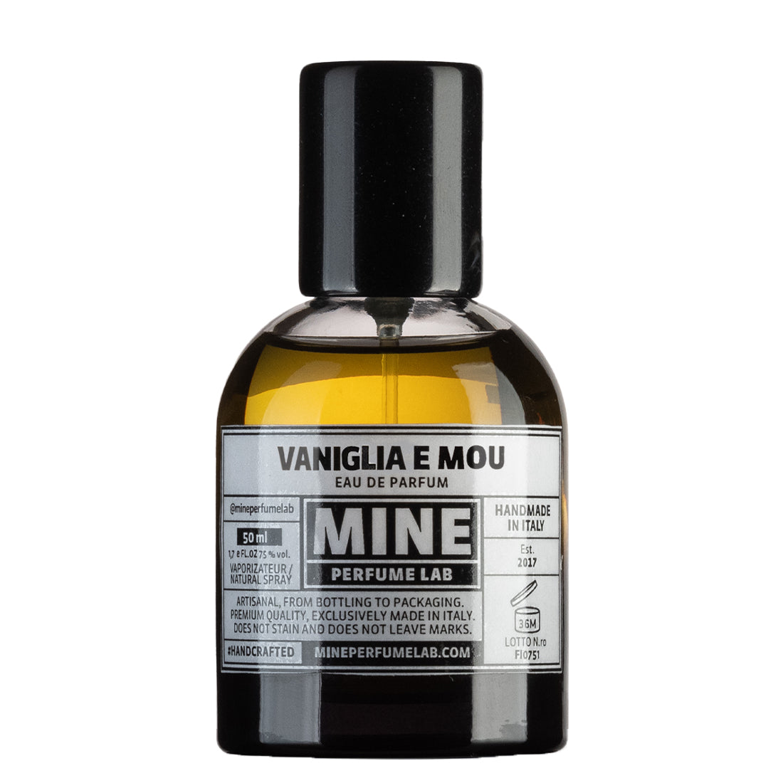 Vaniglia e Mou Eau De Parfum 50 ML_MIN0322_Mine Perfume Lab