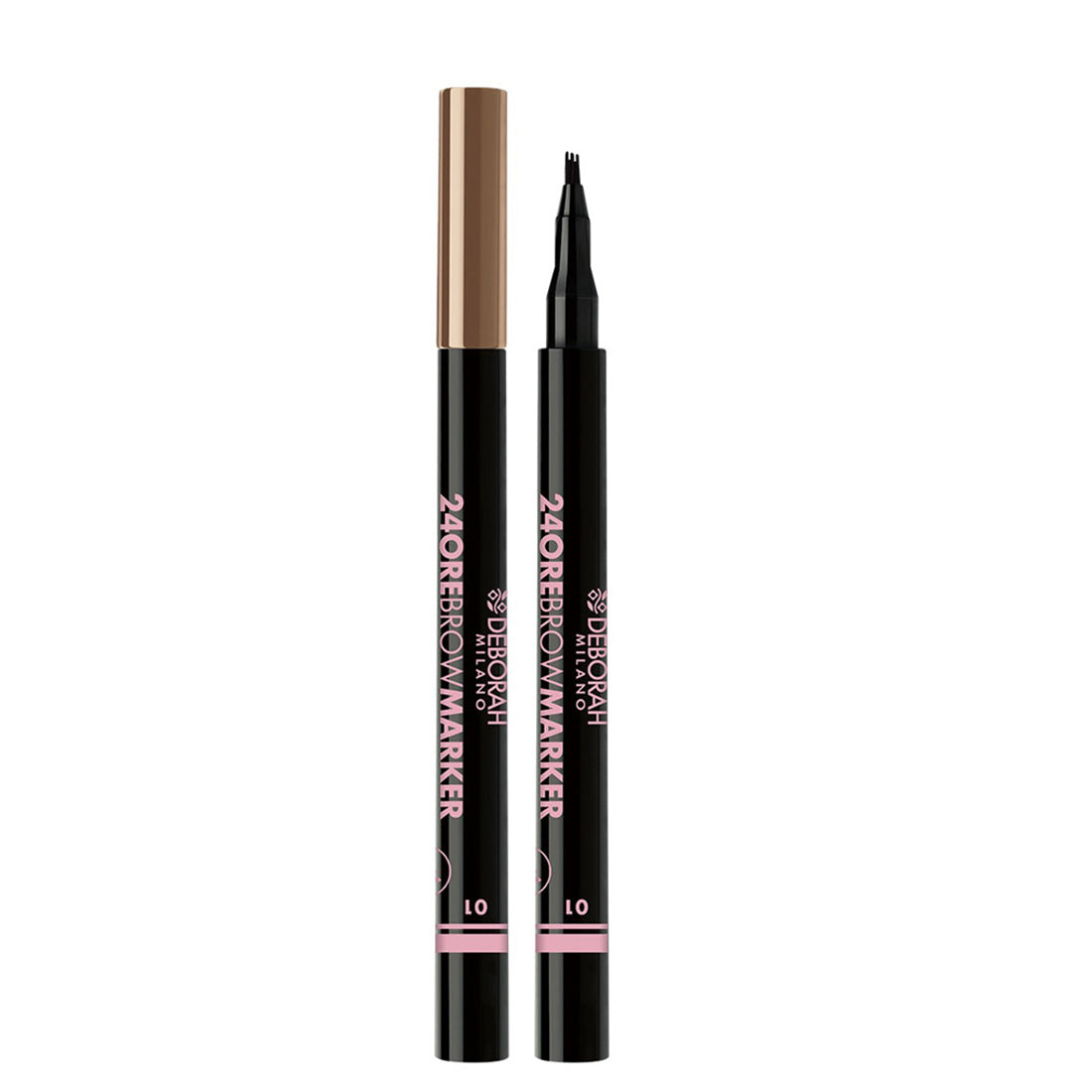 24Ore Brow Marker Matita Sopracciglia 01 Blonde_DEB8746_Deborah