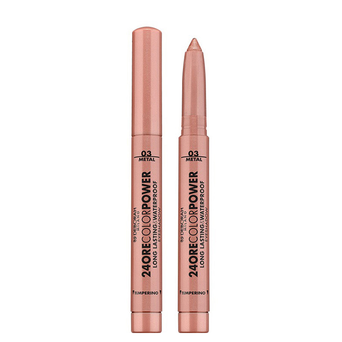 24Ore Color Power Long Lasting & Waterproof Eyeshadows Ombretto Stick 03 Rose Bronze_DEB86578_Deborah-2