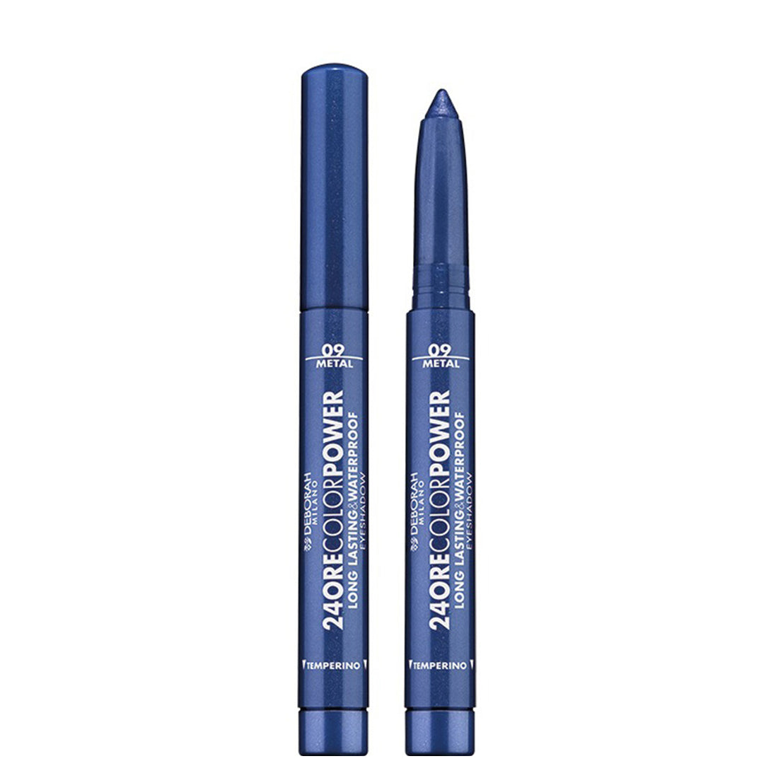 24Ore Color Power Long Lasting & Waterproof Eyeshadows Ombretto Stick 09 Night Blue_DEB23602_Deborah