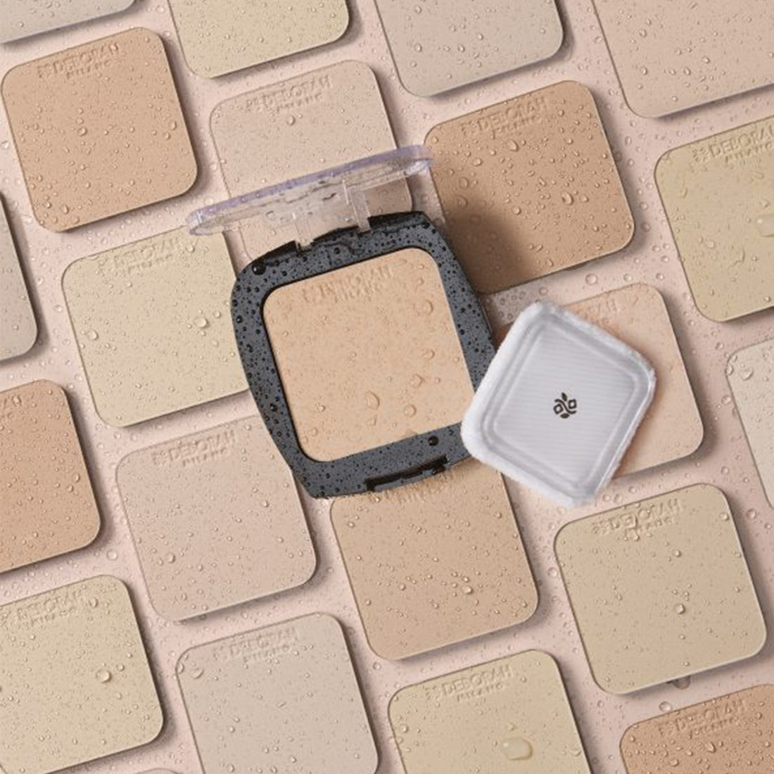 24Ore Perfect Cipria Compatta Opacizzante Lunga Tenuta 01 Light Beige_DEB12221_Deborah-5