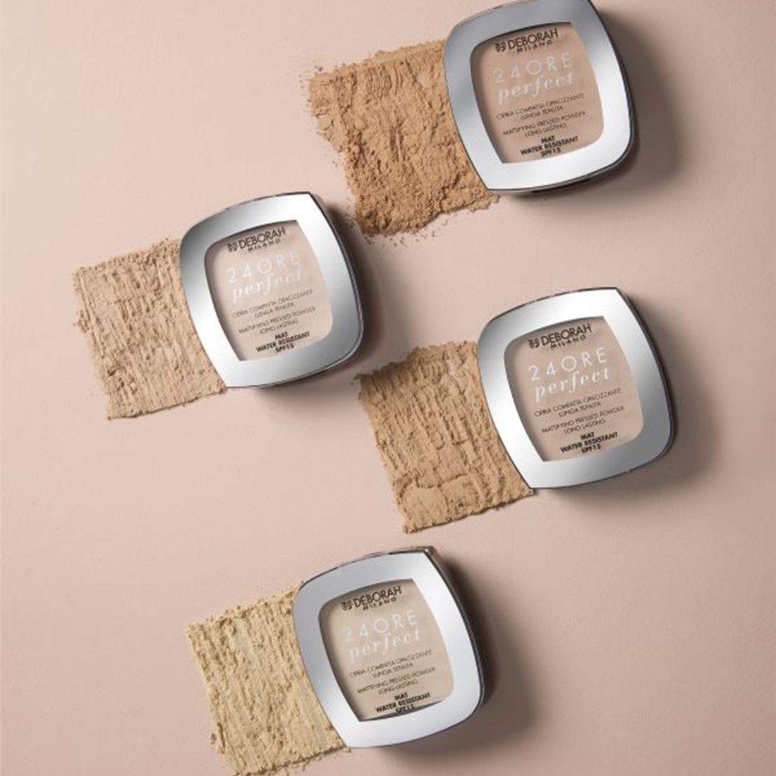 24Ore Perfect Cipria Compatta Opacizzante Lunga Tenuta 02 Light Rose_DEB12321_Deborah-3