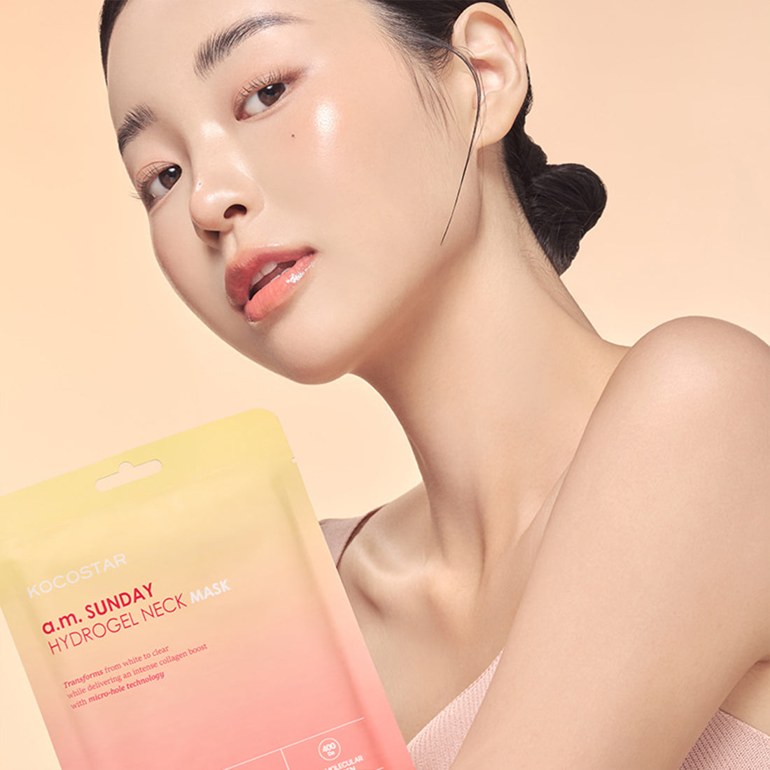 A.M. Sunday Happy Hydrogel Neck Mask_KOC40KAMN_KOCOSTAR-4