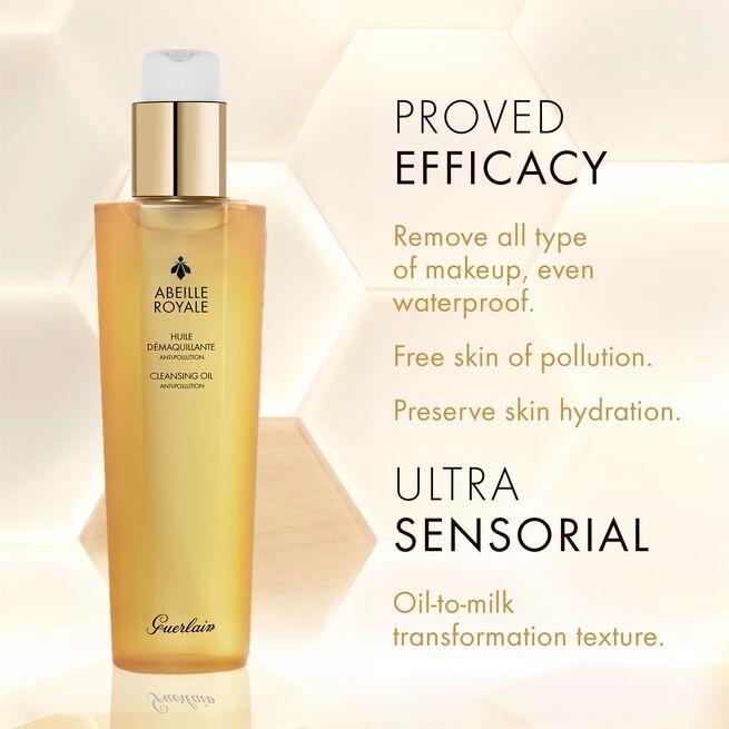 Abeille Royale Huile Demaquillante Anti-Pollution Olio Struccante 150 ML_GUE061454_Guerlain-3