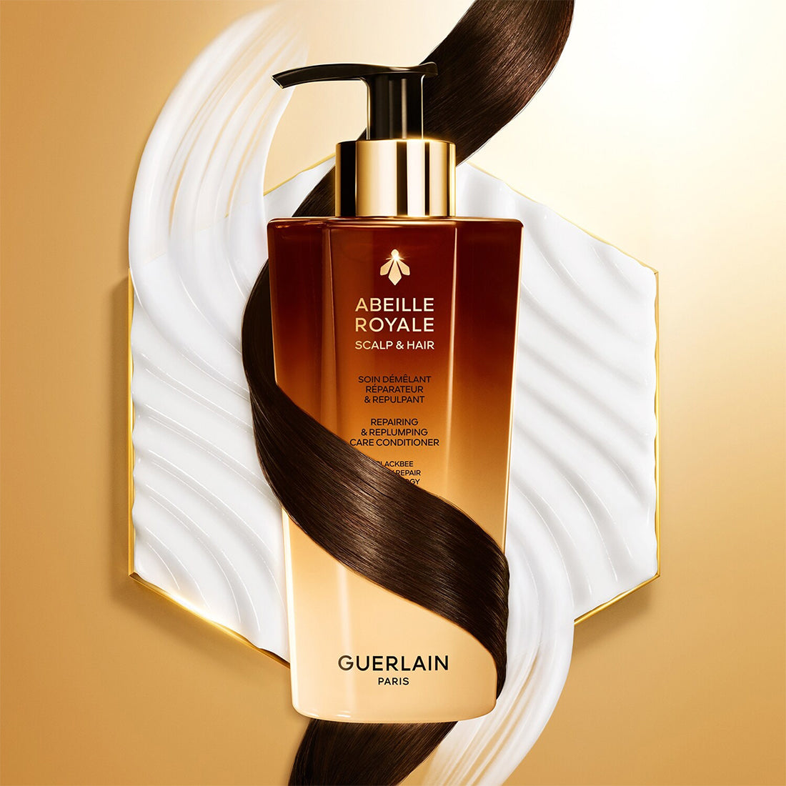 Abeille Royale Scalp & Hair Soin Demelant Reparateur & Repulpant Balsamo Riparatore 290 ML_GUE061887_Guerlain-3