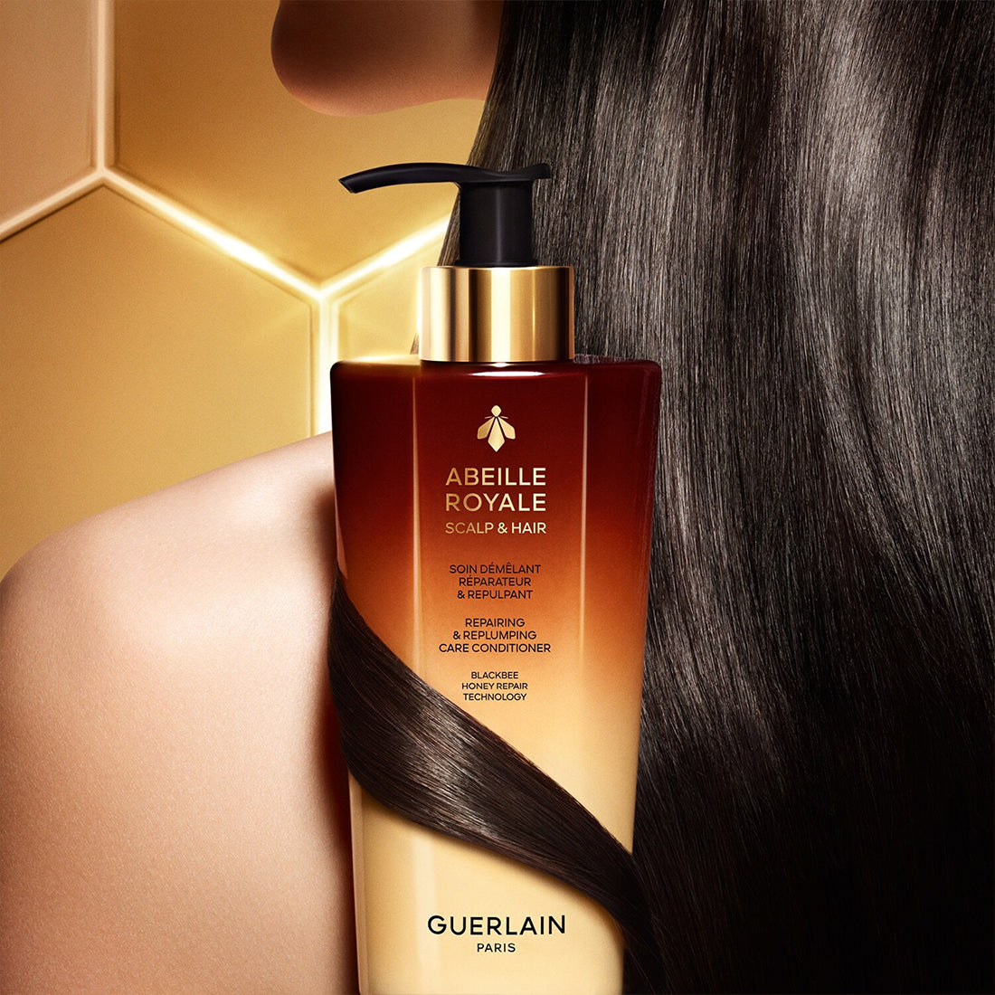 Abeille Royale Scalp & Hair Soin Demelant Reparateur & Repulpant Balsamo Riparatore 290 ML_GUE061887_Guerlain-4