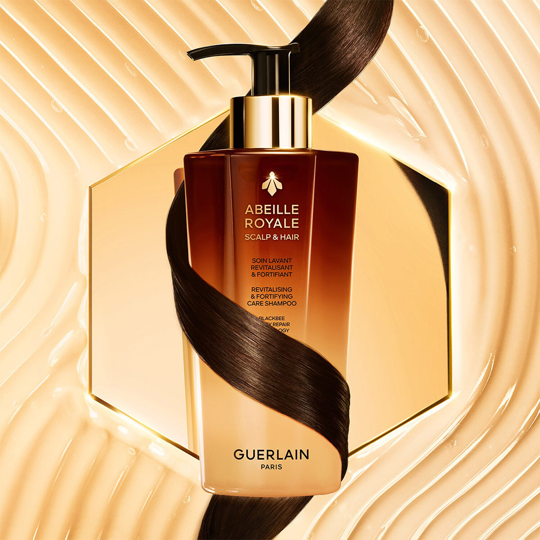 Abeille Royale Scalp & Hair Soin Lavant Revvitalisant & Fortifiant Shampoo Rivitalizzante 290 ML_GUE061886_Guerlain-3