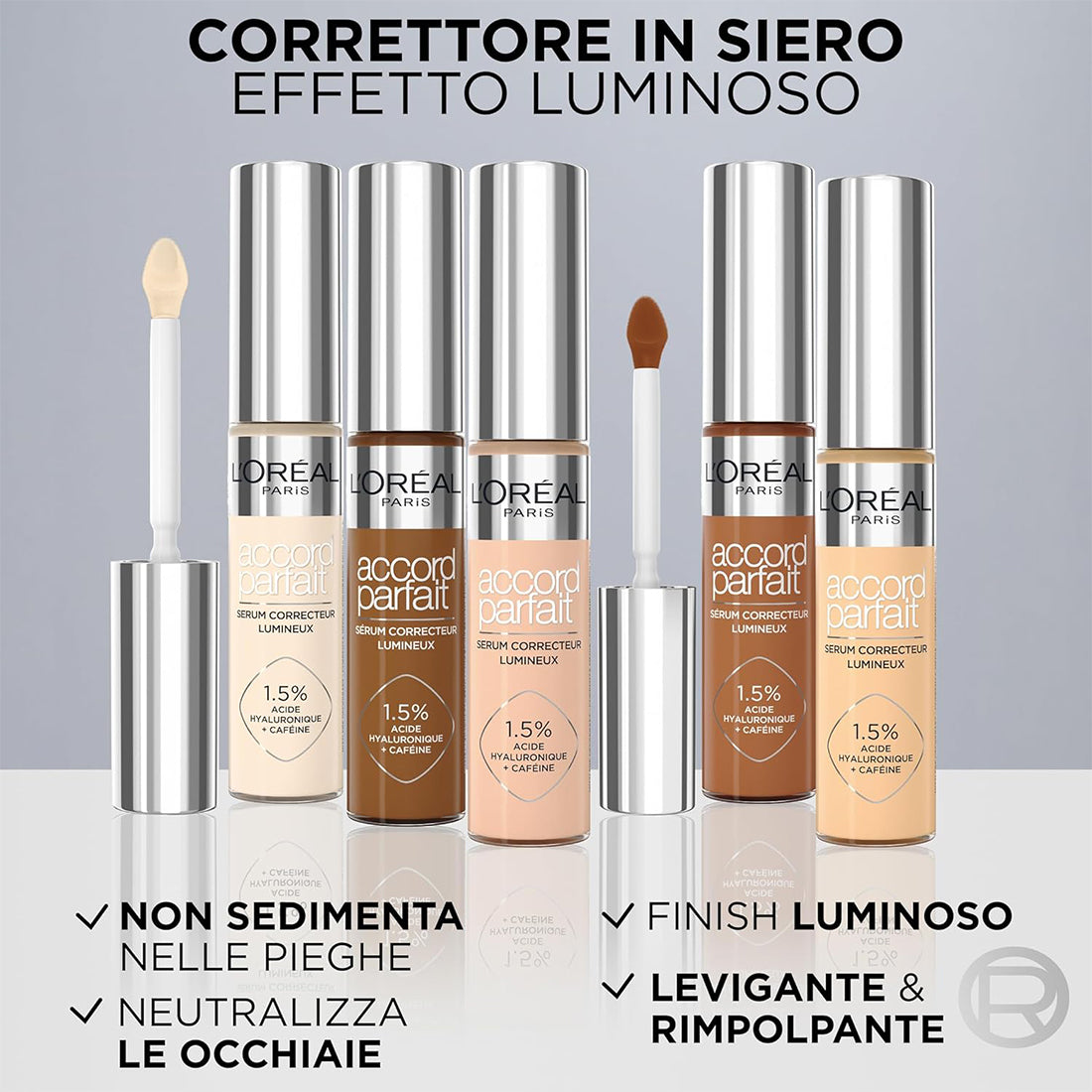 Accord Parfait Serum Correcteur Lumineux Siero Correttore Finish Luminoso 5.5D_COR781300_L'Oreal-3