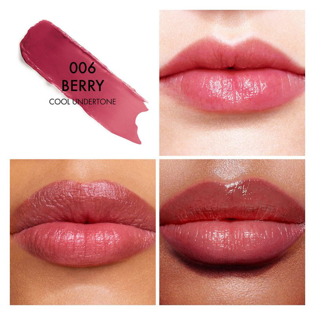 Addict Lip Glow Balsamo Labbra Idratante 48h Colore Attivo dal Ph 006 Berry_CDE000000008_Dior-2