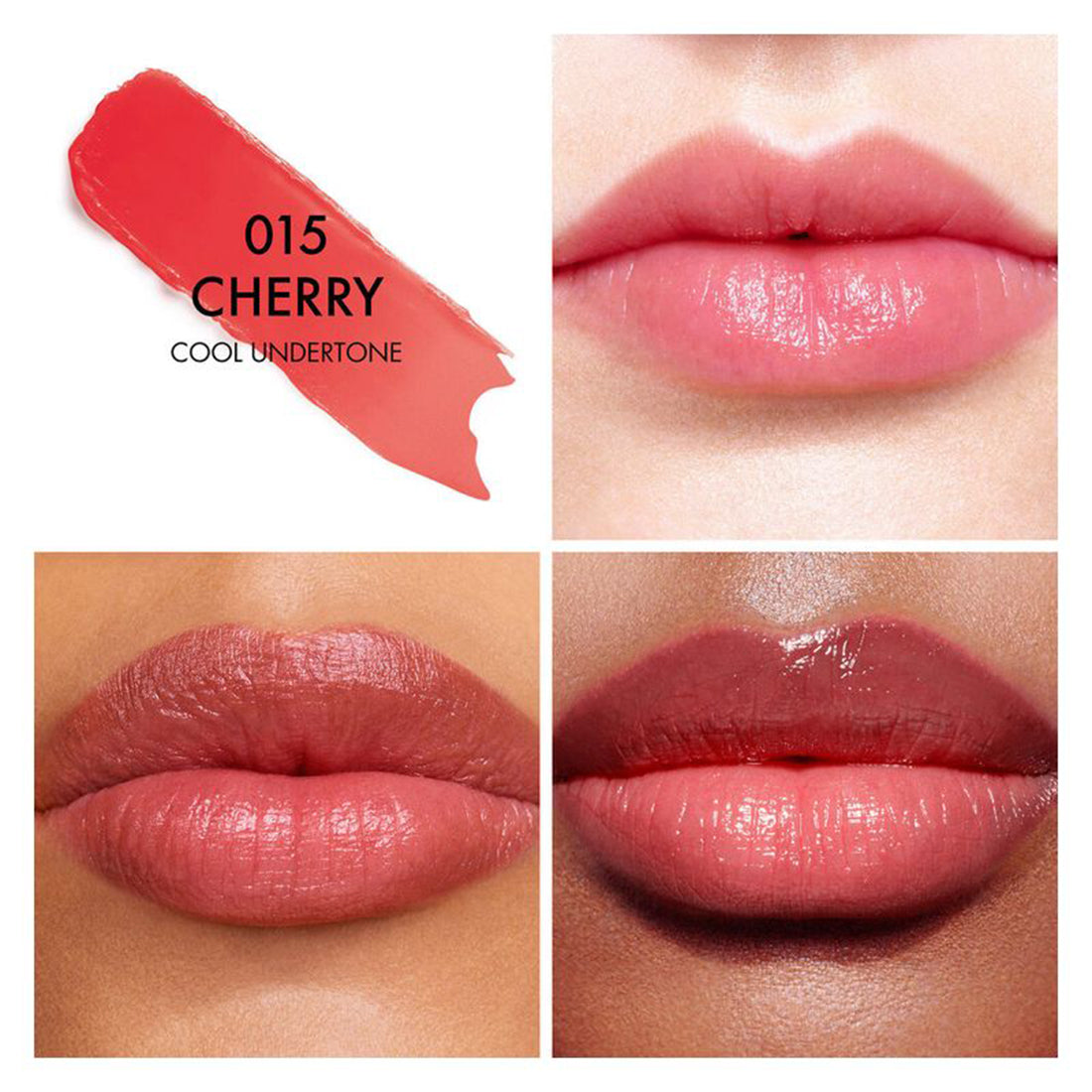 Addict Lip Glow Balsamo Labbra Idratante 48h Colore Attivo dal Ph 015 Cherry_CDC045700015_Dior-2