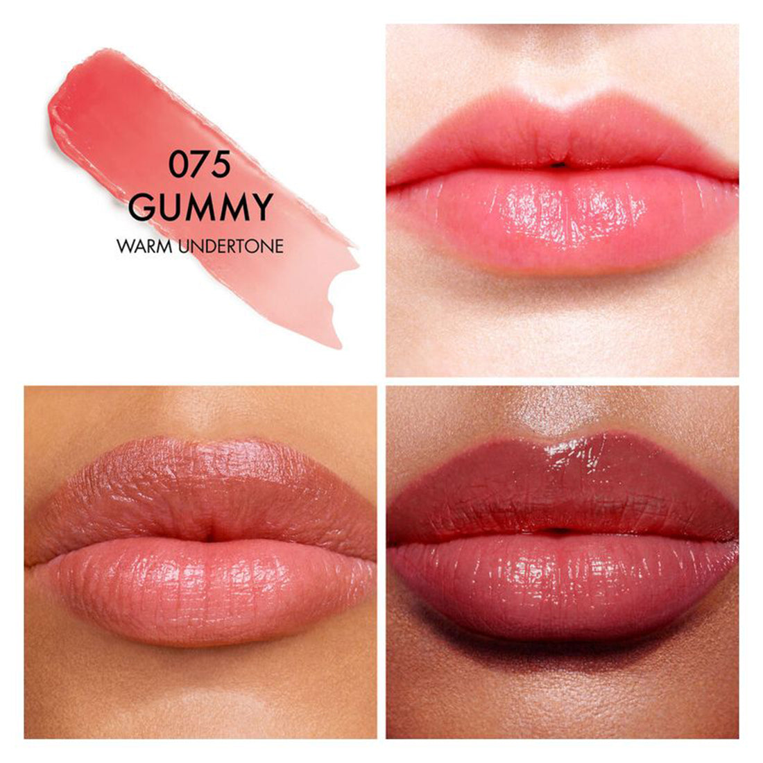 Addict Lip Glow Balsamo Labbra Idratante 48h Colore Attivo dal Ph 075 Gummy_CDC045700075_Dior-2
