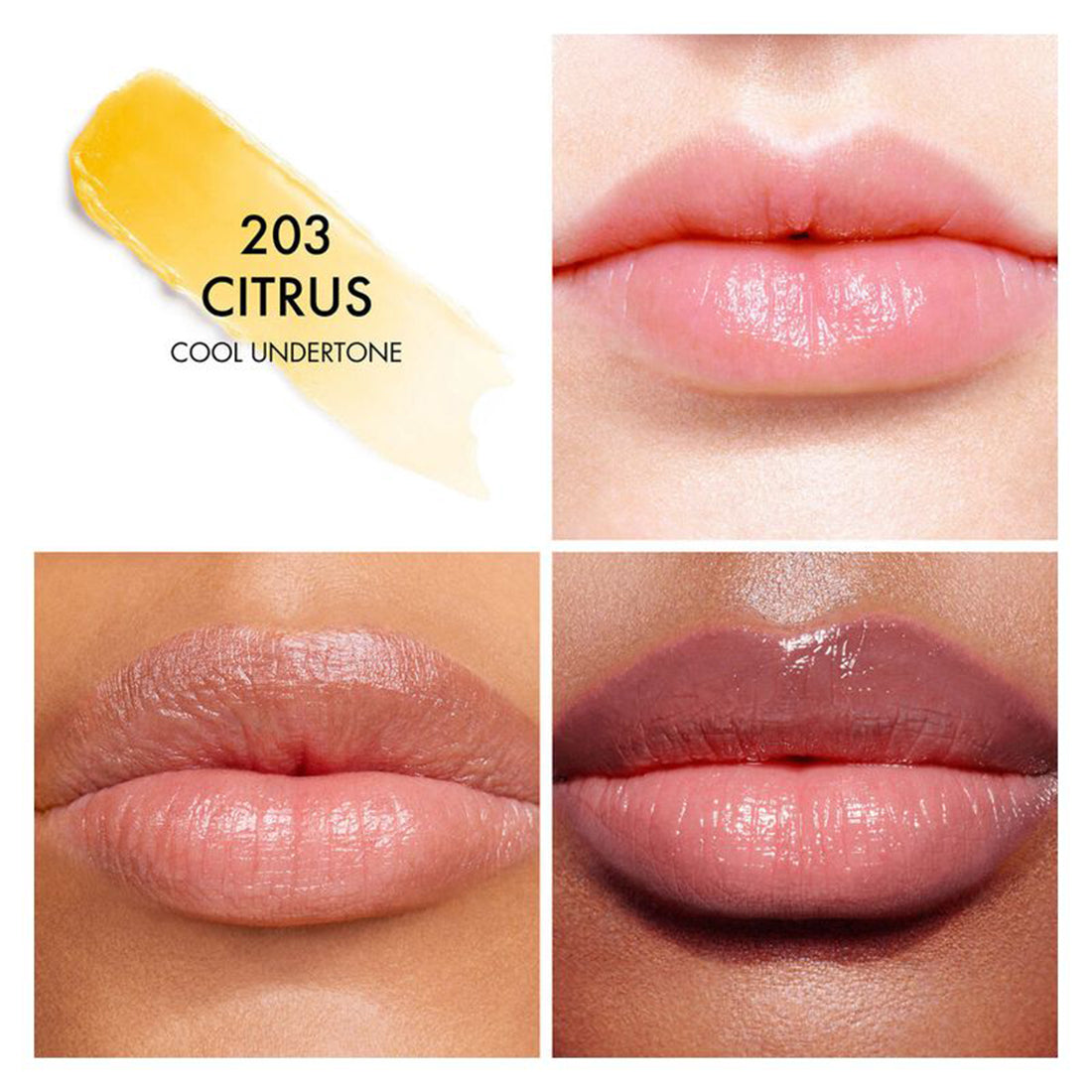 Addict Lip Glow Balsamo Labbra Idratante 48h Colore Attivo dal Ph 203 Citrus_CDC045700203_Dior-2