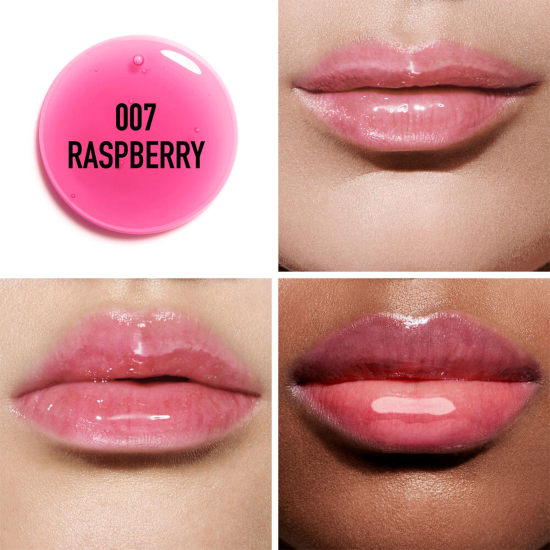 Addict Lip Glow Oil Olio Labbra Colorato Nutriente e Brillante 007 Raspberry_CDC012400007_Dior-2