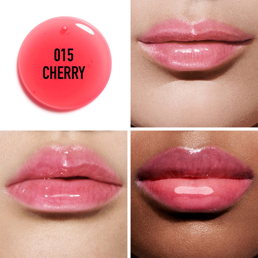 Addict Lip Glow Oil Olio Labbra Colorato Nutriente e Brillante 015 Cherry_CDC012400015_Dior-3