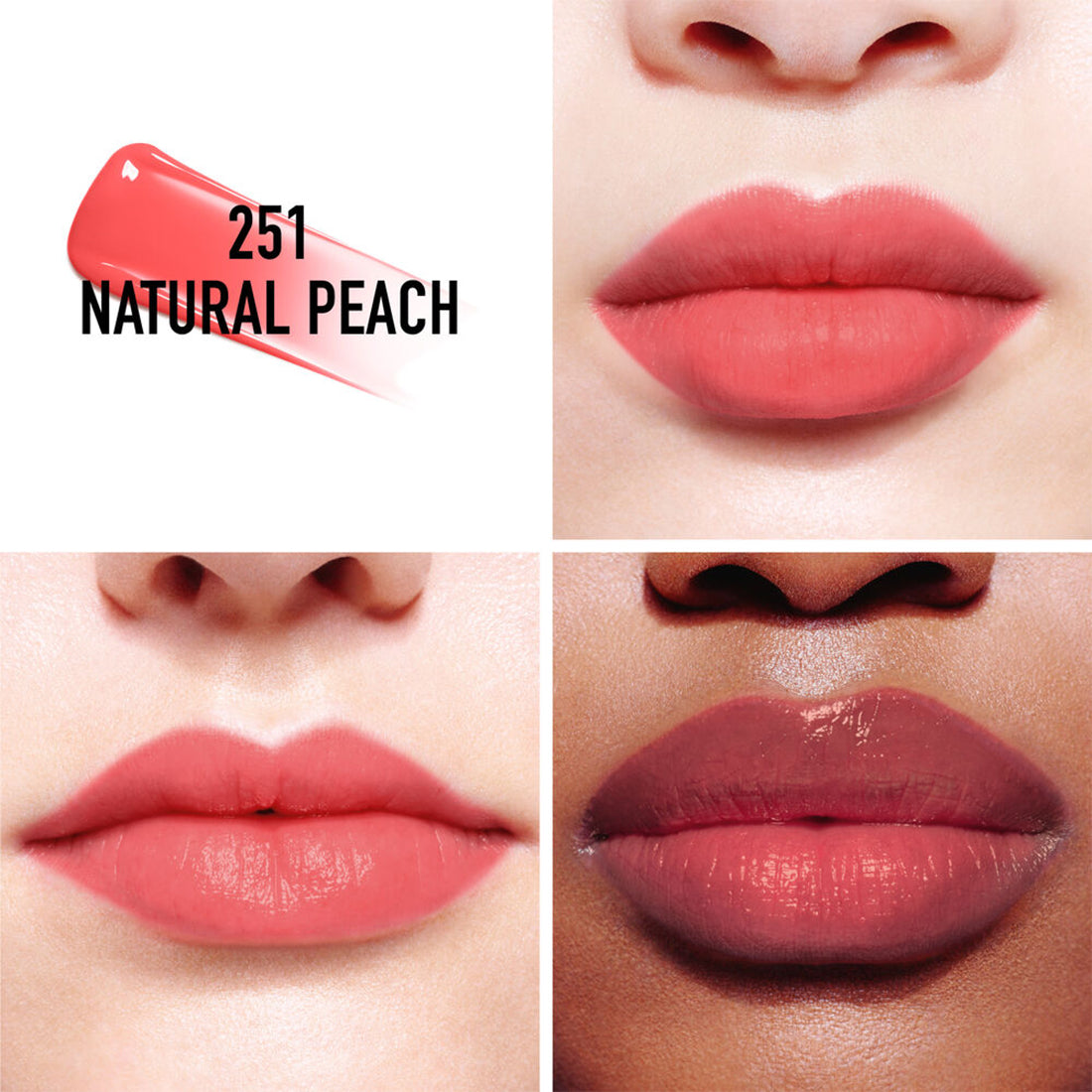 Addict Lip Tint Tinta Labbra Lunga Tenuta 251 Natural Peach_CDC027100251_Dior-2