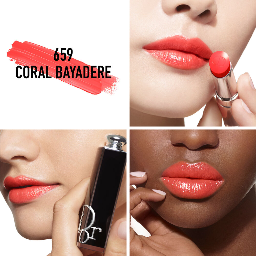 Addict Lipstic Ricarica Ricarica rossetto brillante e idratante Coral Bayadere_CDC329100659_Dior-3