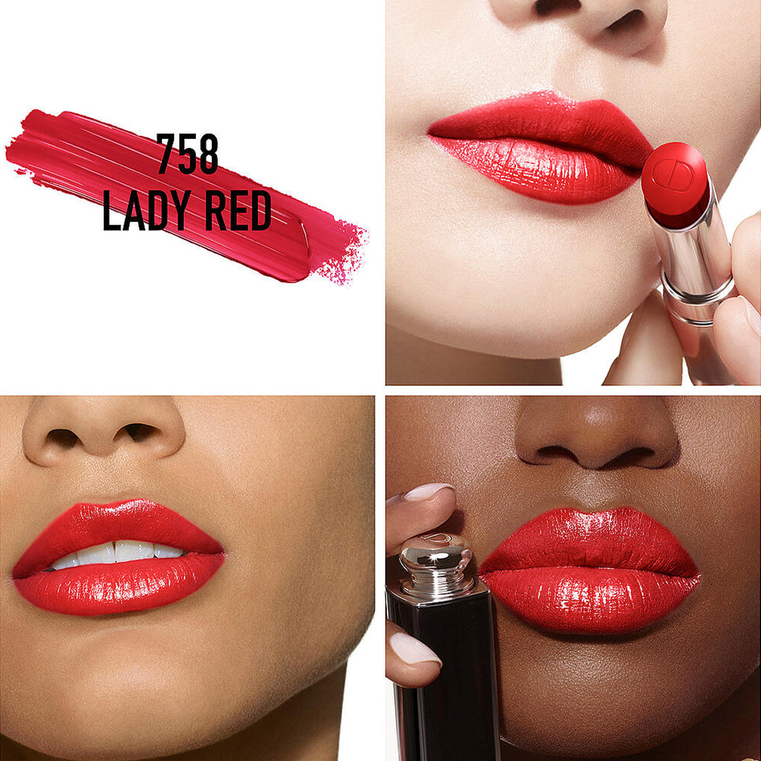 Addict Lipstic Ricarica Ricarica rossetto brillante e idratante Lady Red_CDC329100758_Dior-2