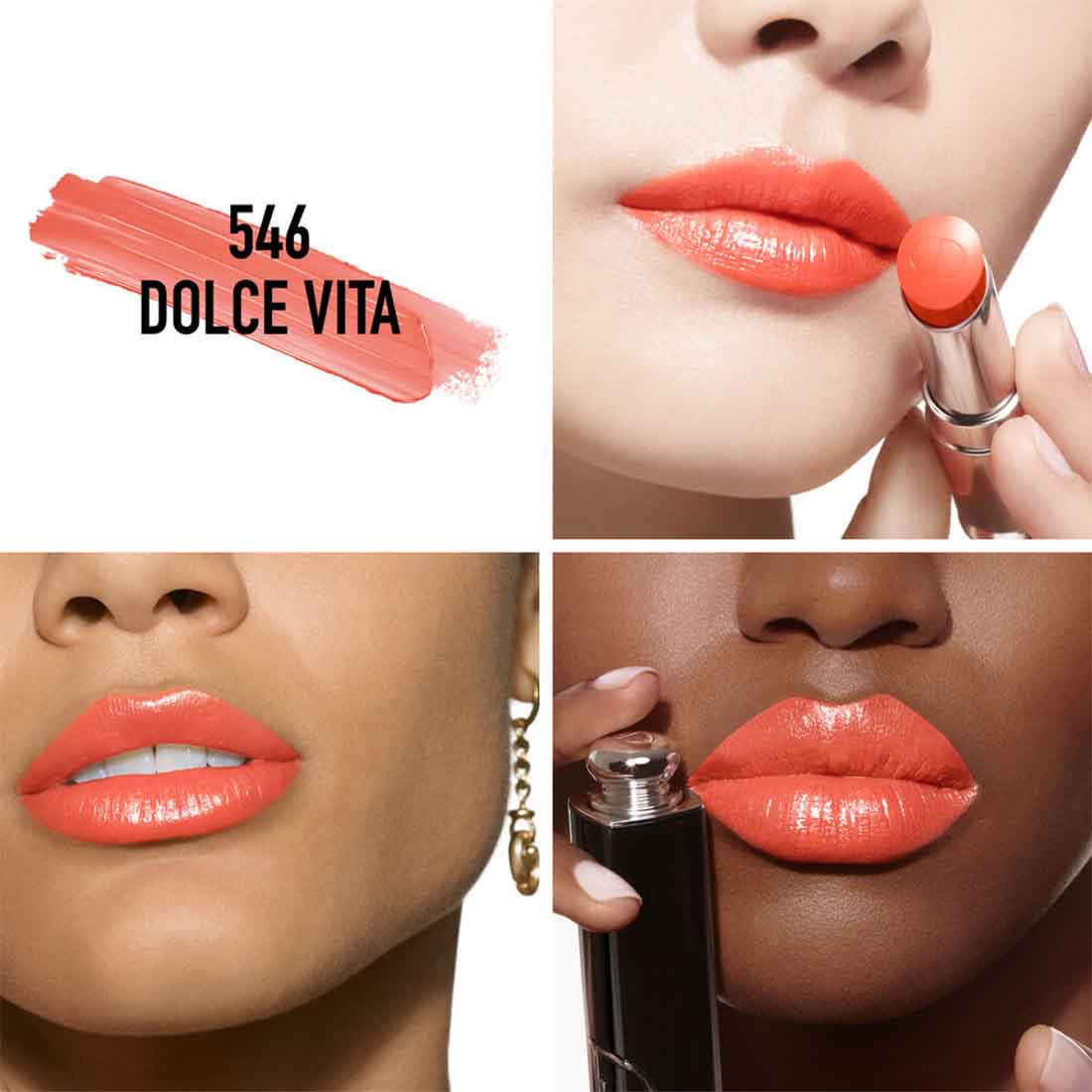 Addict Lipstick Rossetto Brillante Idratante 546 Dolce Vita_CDC029100546_Dior-3