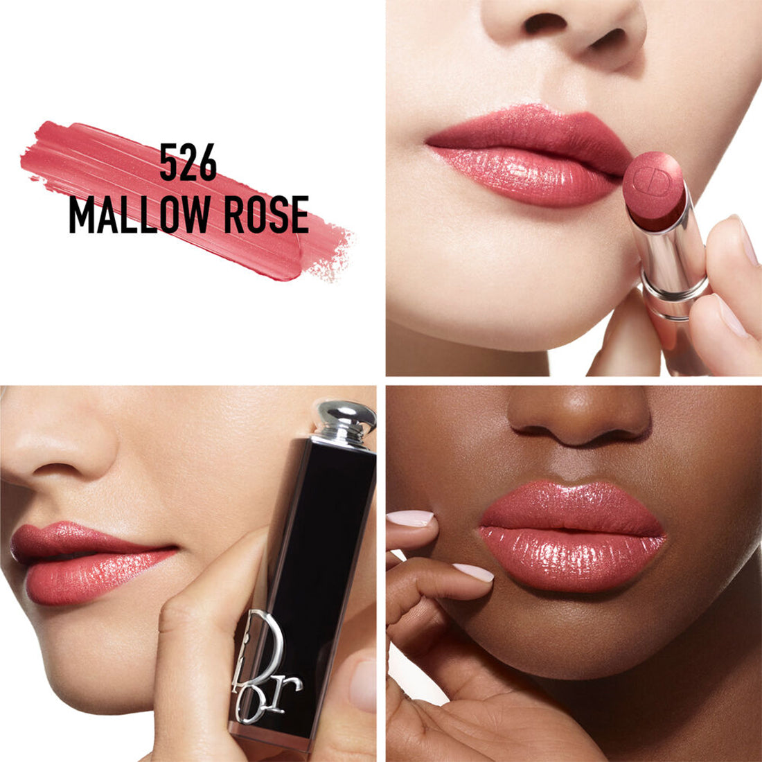 Addict Lipstick Rossetto Brillante Idratante Mallow Rose_CDC029100526_Dior-3