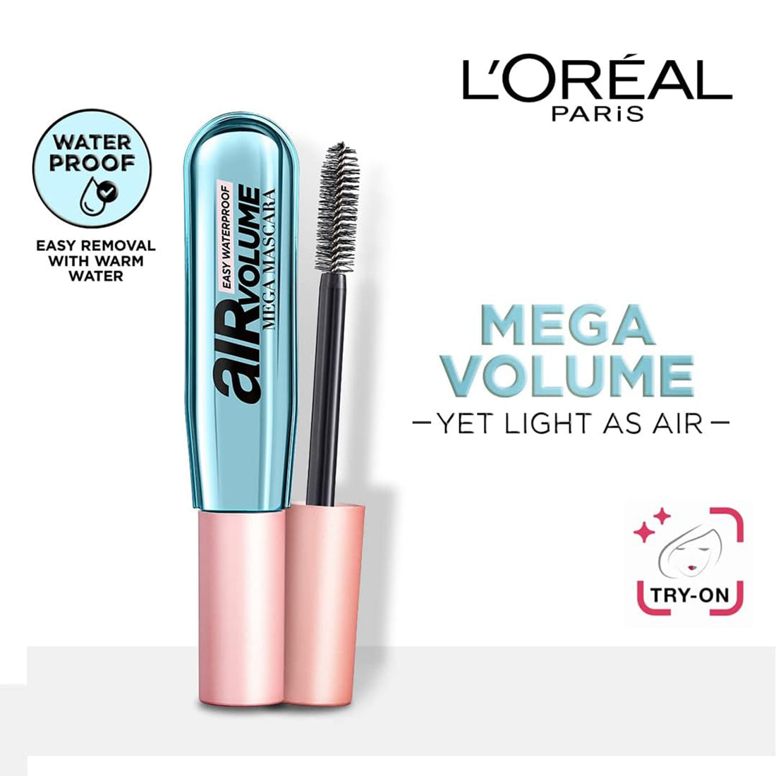 Air Mascara Mega Volume Waterproof Black_COR198900_L'Oreal-2