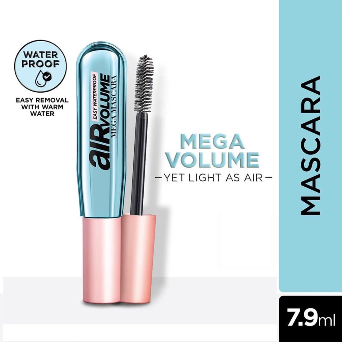 Air Mascara Mega Volume Waterproof Black_COR198900_L'Oreal-4