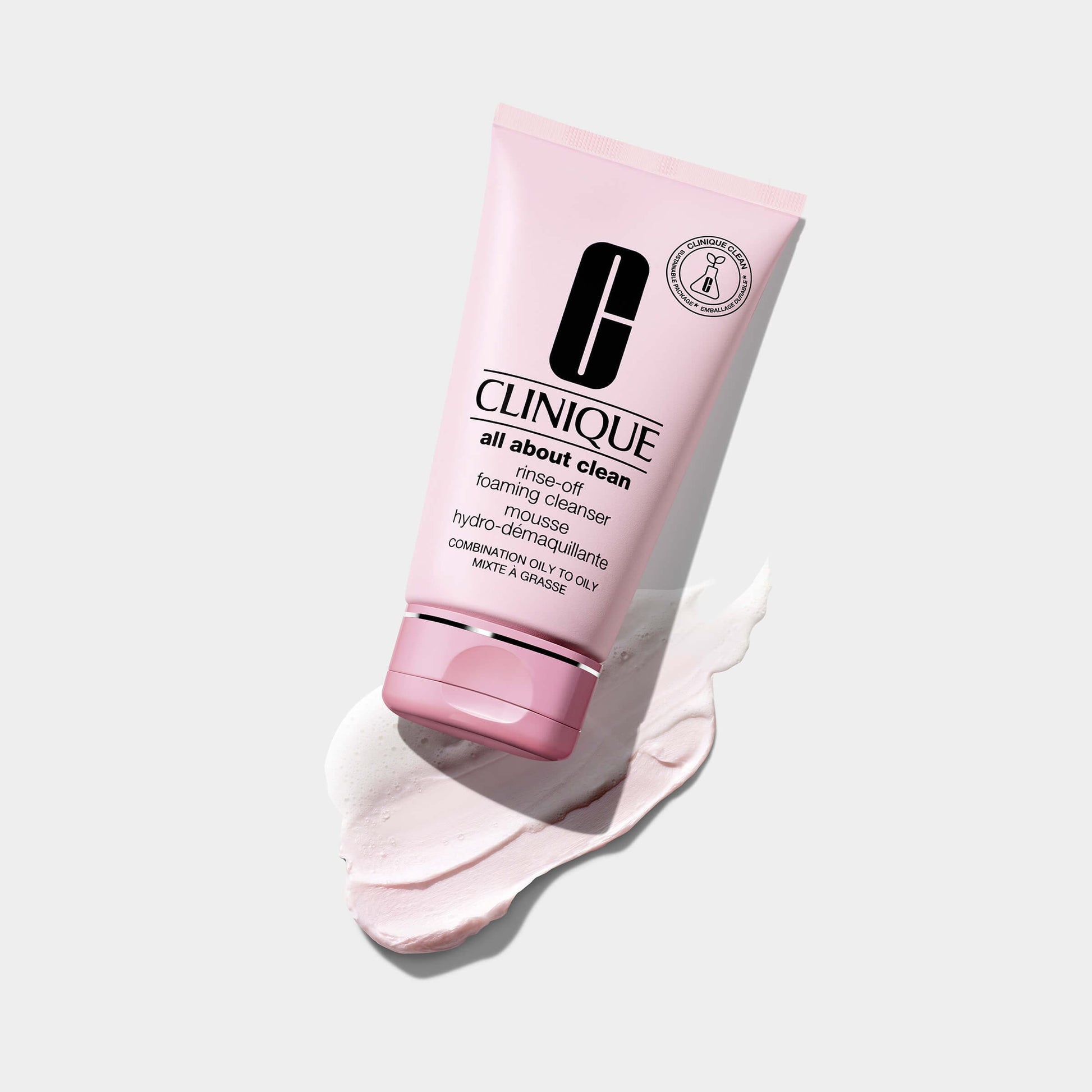 All About Clean Rinse Off Foaming Cleanser Mousse Detergente Viso 150 ML_CLI663E01_Clinique-4