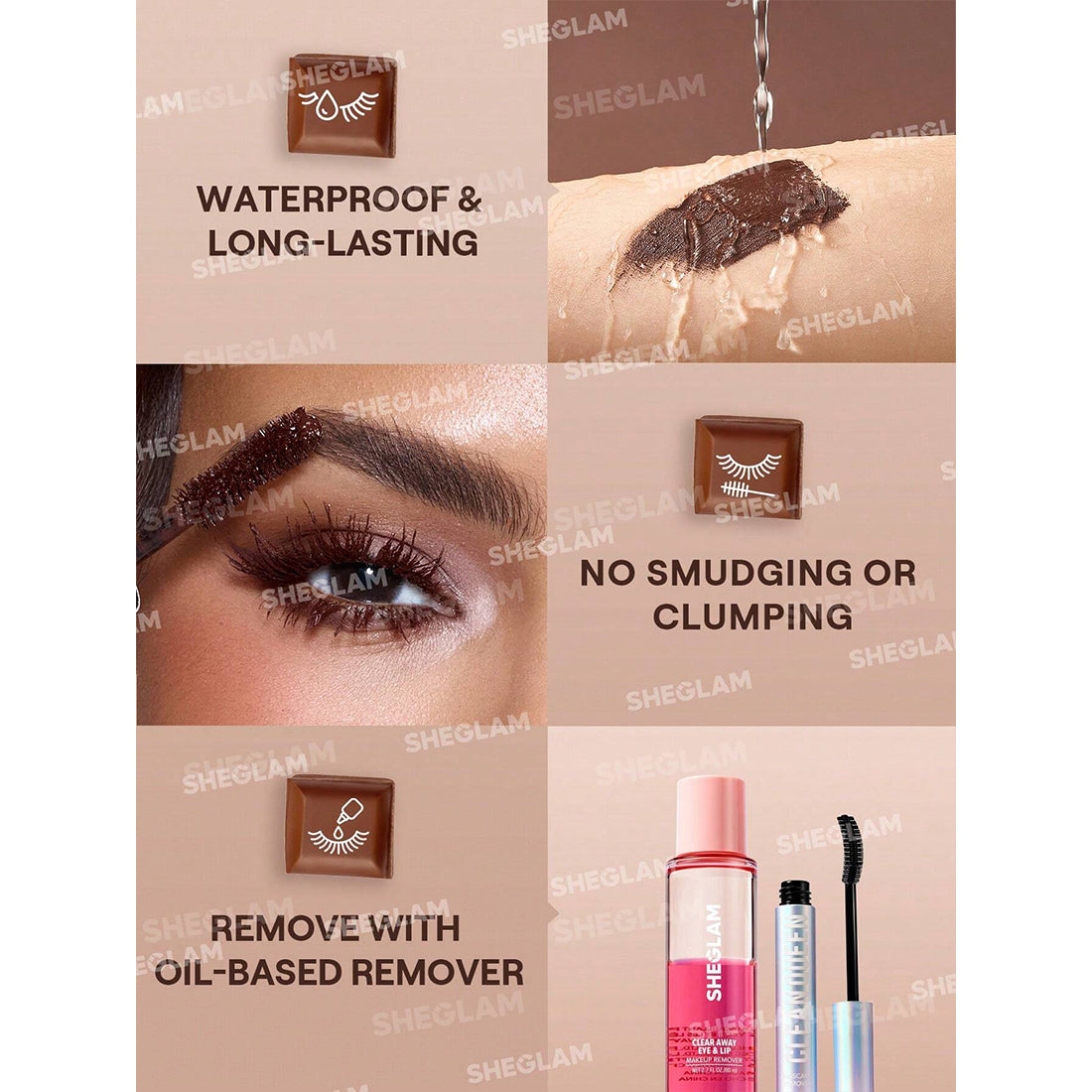 All in One Volume & Length Mascara Waterproof Macchiato_SHE052_SHEGLAM-3