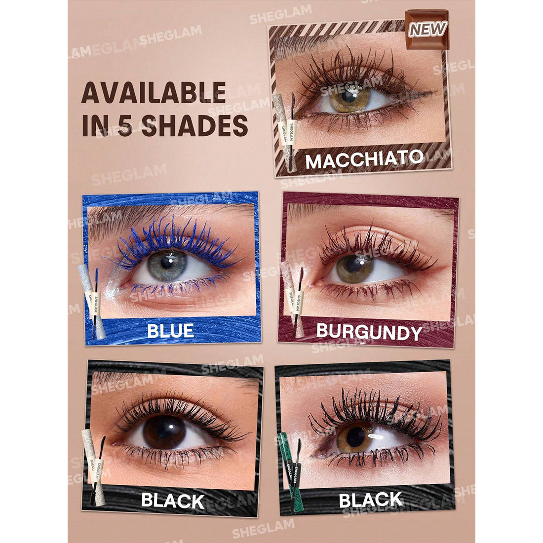 All in One Volume & Length Mascara Waterproof Macchiato_SHE052_SHEGLAM-7