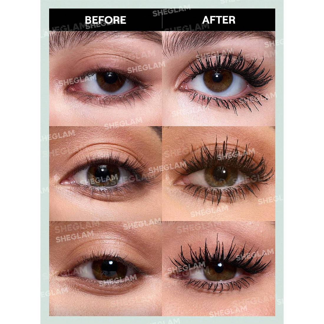 All in Volume & Leingth Macara Waterproof Black_SHE049_SHEGLAM-2