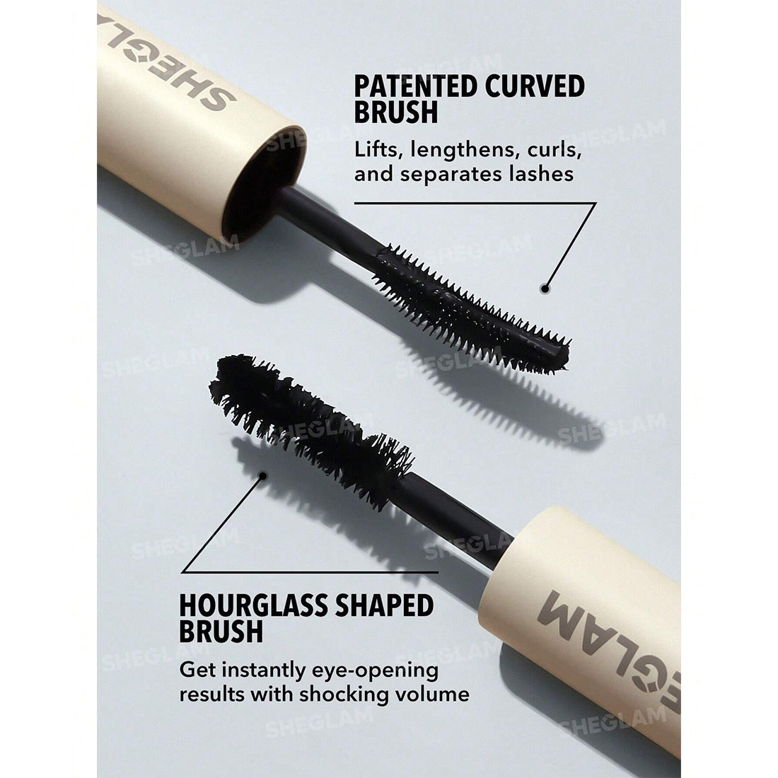 All in Volume & Length Mascara Washable Black_SHE050_SHEGLAM-5
