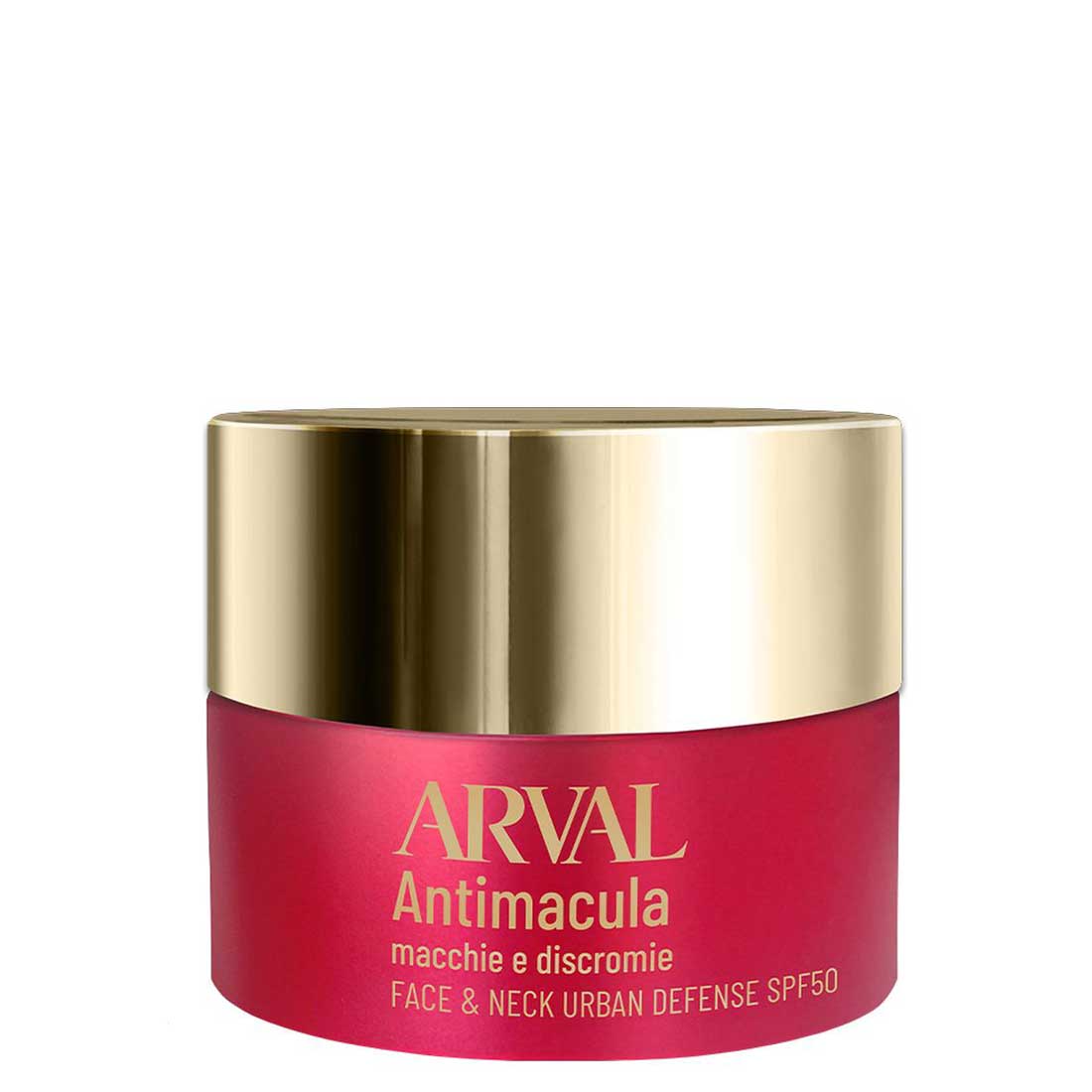 Antimacula Face e Neck Urban Defence SPF 50 Crema Antimacchie 50 ml_ARV56003_Arval