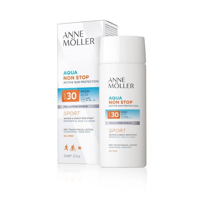 Aqua Non Stop Active Sun Protection Crema Solare Protettiva Viso SPF 30 75 ML_ANN6M026_ANNE MOLLER-2