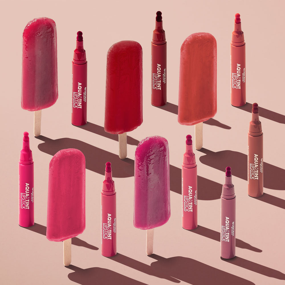 Aqua Tint Lipstick Water Resistant Tinta Labbra a Base di Acqua 08 Pink_DEB9648_Deborah-4
