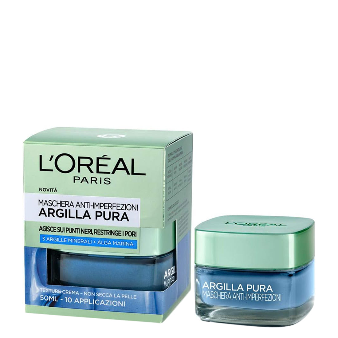 Argilla Pura Maschera Anti-imperfezioni 50 ML_PLE17105_L'Oreal